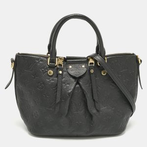 Louis Vuitton Black Monogram Empreinte Leather Mazarine PM Bag, Tote Handbags - Luxury Closet catalog