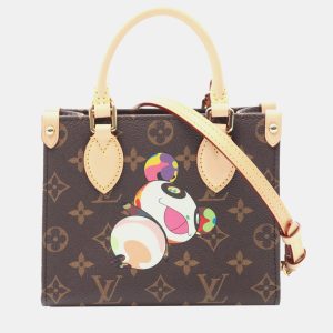 Louis Vuitton Brown Takashi Murakami Monogram Panda OnTheGo BB Bag, Satchels - Luxury Closet catalog