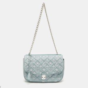 Louis Vuitton Blue Monogram Leather Mama Perles Pochette Bag, Shoulder Bags - Luxury Closet catalog
