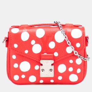 Louis Vuitton Red Yayoi Kusama Monogram Empreinte Infinity Dots Micro Metis, Satchels - Luxury Closet catalog