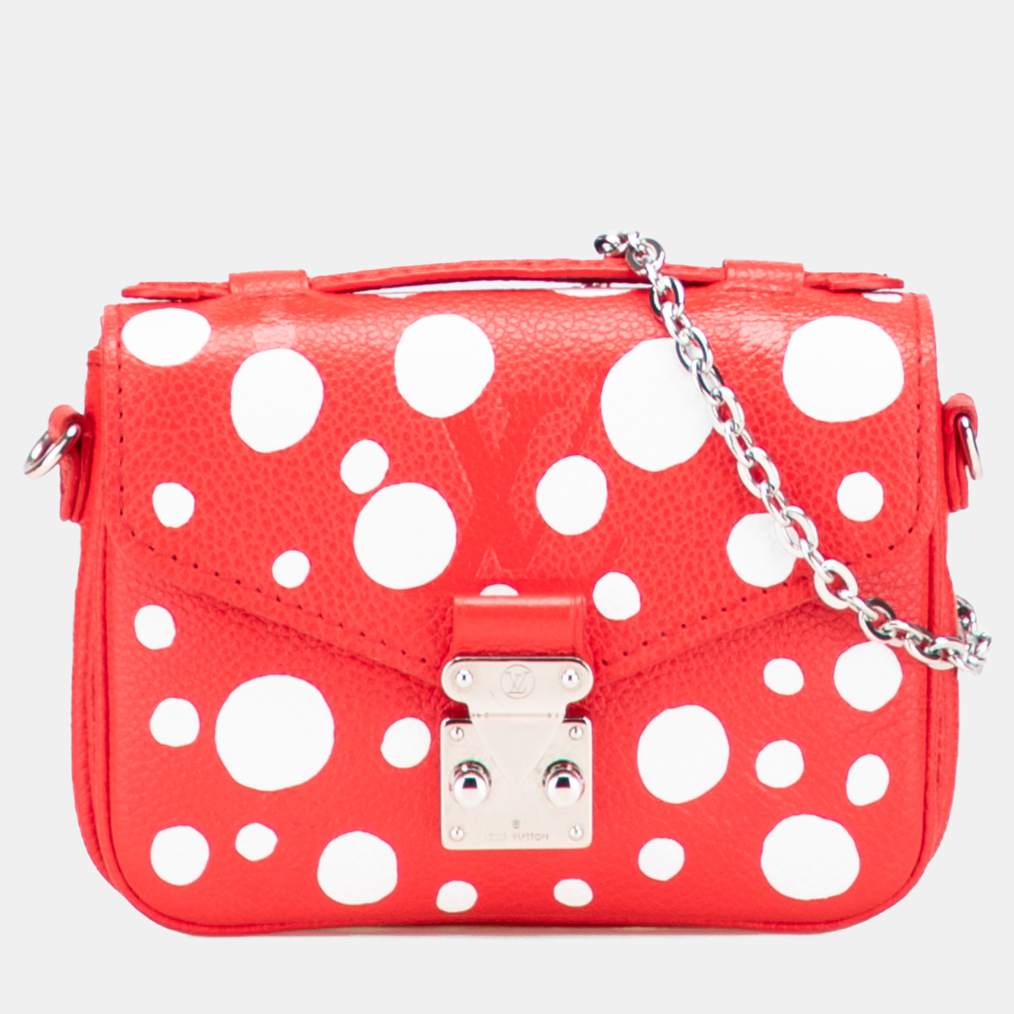 Louis Vuitton Red Yayoi Kusama Monogram Empreinte Infinity Dots Micro Metis, Satchels - Luxury Closet catalog