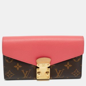 Louis Vuitton Rose Litchi Monogram Canvas and Leather Pallas Wallet, Wallets & Money Clips - Luxury Closet catalog