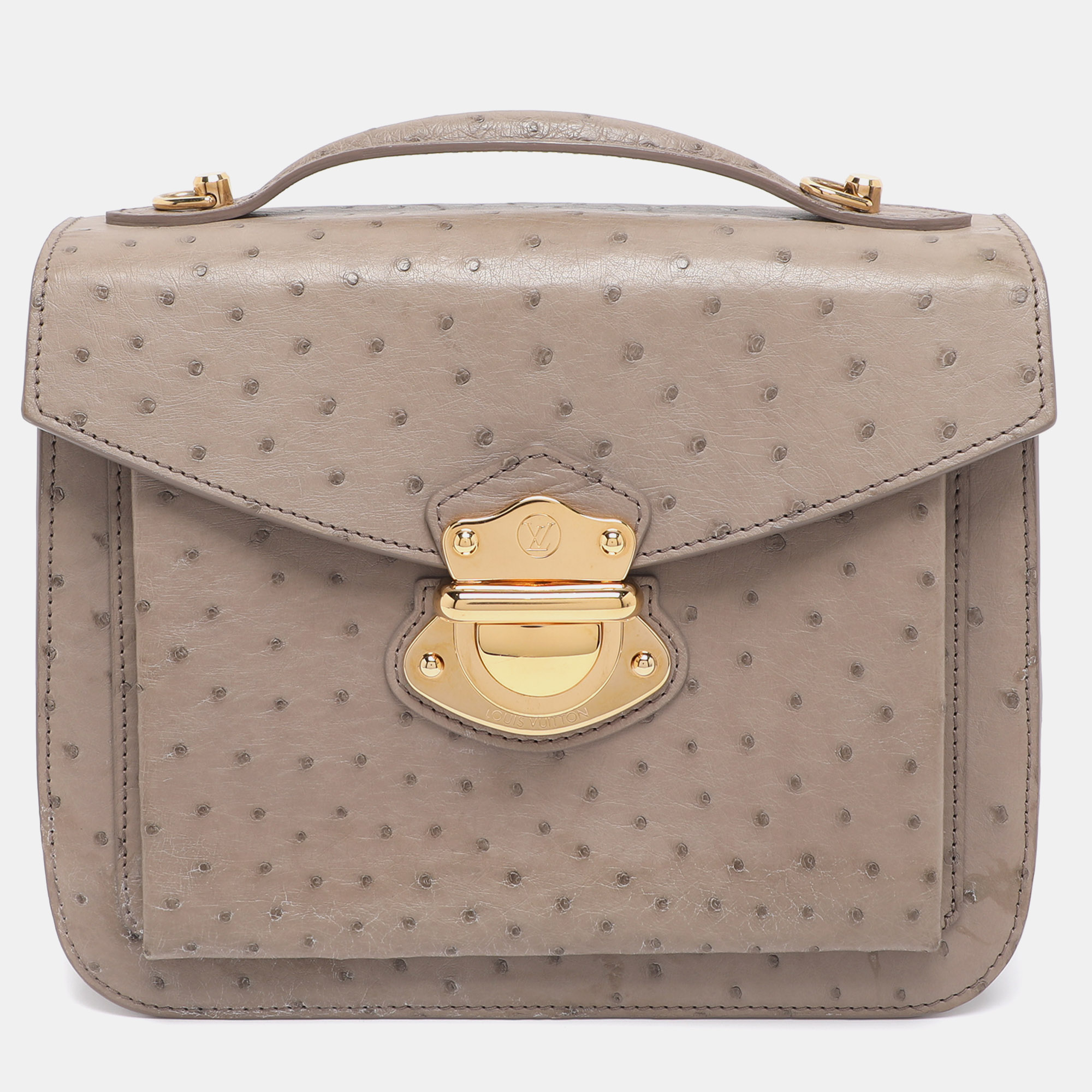 Louis Vuitton Beige Ostrich Mirada Bag, Satchels - Luxury Closet catalog