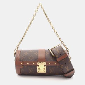 Louis Vuitton Papillon Trunk Monogram Coated Canvas Shoulder Bag, Handbags - Luxury Closet catalog
