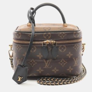 Louis Vuitton Vanity PM Brown Monogram Canvas Leather Handbag, Satchels - Luxury Closet catalog