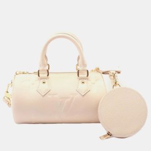 Louis Vuitton Papillon BB Ivory Monogram Empreinte Leather Handbag, Satchels - Luxury Closet catalog