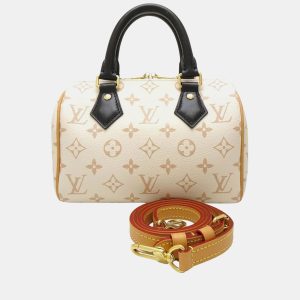 Louis Vuitton Speedy Bandouliere 20 Dune Monogram Canvas Shoulder Bag, Handbags - Luxury Closet catalog
