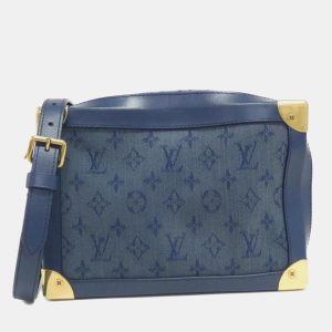 Louis Vuitton Soft Trunk Blue Monogram Denim Shoulder Bag, Handbags - Luxury Closet catalog