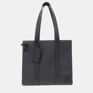 Louis Vuitton Take Off Tote Black Aerogram Leather Handbag, Tote Handbags - Luxury Closet catalog