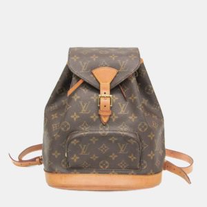 Louis Vuitton Montsouris MM Brown Canvas Backpack, Backpacks - Luxury Closet catalog