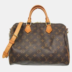 Louis Vuitton Speedy Bandouliere 30 Brown Canvas Handbag, Handbags - Luxury Closet catalog