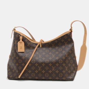 Louis Vuitton Carryall NM MM Monogram Canvas Shoulder Bag, Handbags - Luxury Closet catalog