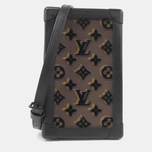 Louis Vuitton Tuffetage Vertical Soft Trunk Black Monogram Canvas Shoulder Bag, Handbags - Luxury Closet catalog