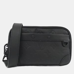 Louis Vuitton Alpha Wearable Wallet Black Monogram Shadow Leather Shoulder Bag, Wallets & Money Clips - Luxury Closet catalog