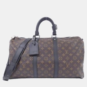Louis Vuitton Keepall Bandouliere 45 Brown Canvas Boston Bag, Handbags - Luxury Closet catalog