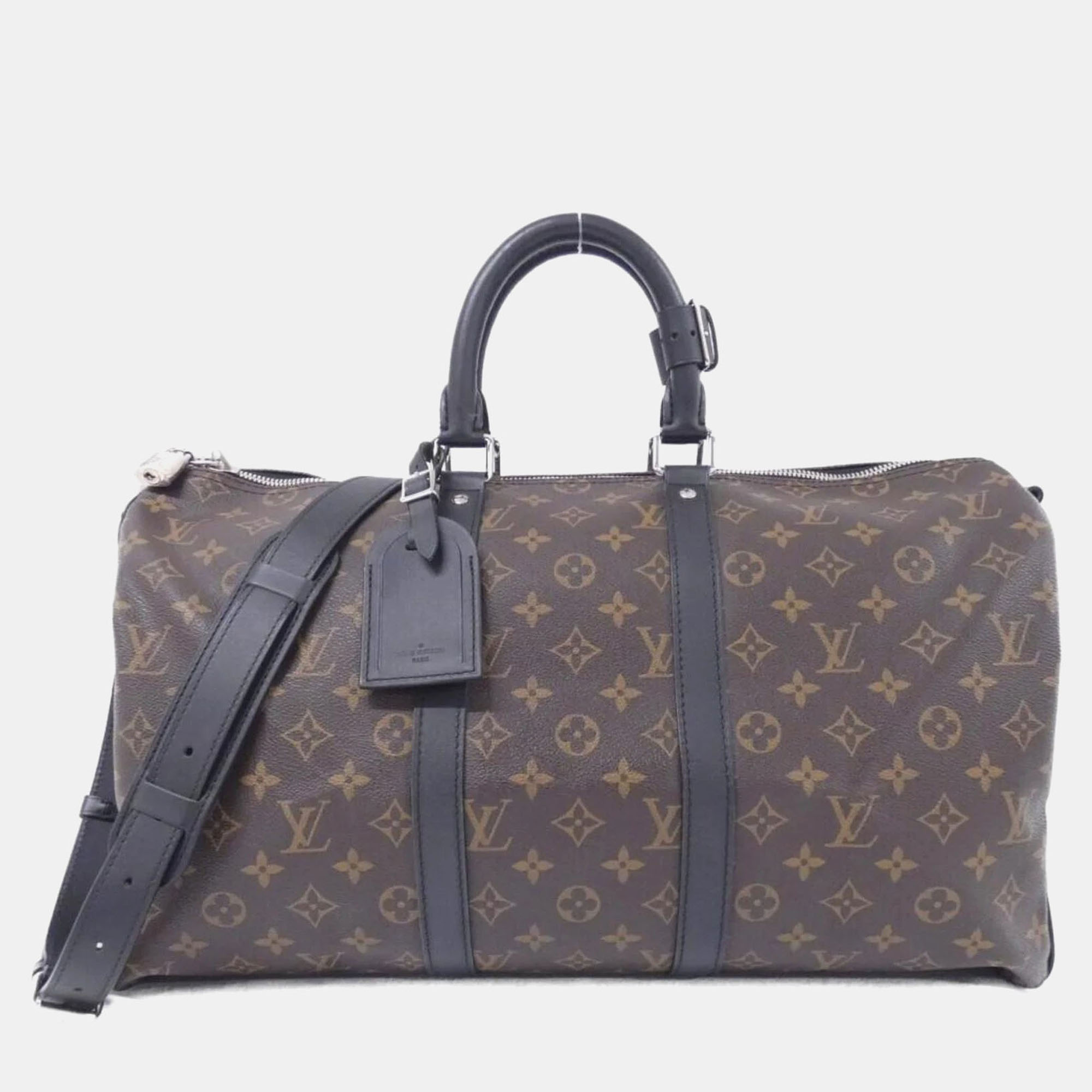 Louis Vuitton Keepall Bandouliere 45 Brown Canvas Boston Bag, Handbags - Luxury Closet catalog