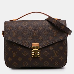Louis Vuitton Brown Monogram Pochette Metis, Satchels - Luxury Closet catalog