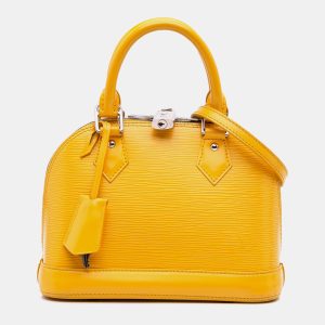 Louis Vuitton Yellow Epi Alma BB Bag, Satchels - Luxury Closet catalog