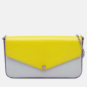 Louis Vuitton Yellow Epi Tricolor Pochette Felicie, Shoulder Bags - Luxury Closet catalog