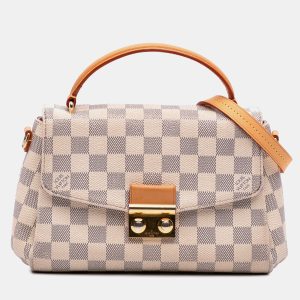 Louis Vuitton White Damier Azur Croisette, Satchels - Luxury Closet catalog