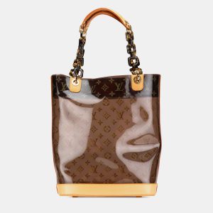 Louis Vuitton Brown Monogram Cabas Sac Ambre MM, Tote Handbags - Luxury Closet catalog