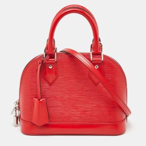 Louis Vuitton Coquelicot Epi Leather Alma BB Bag, Satchels - Luxury Closet catalog