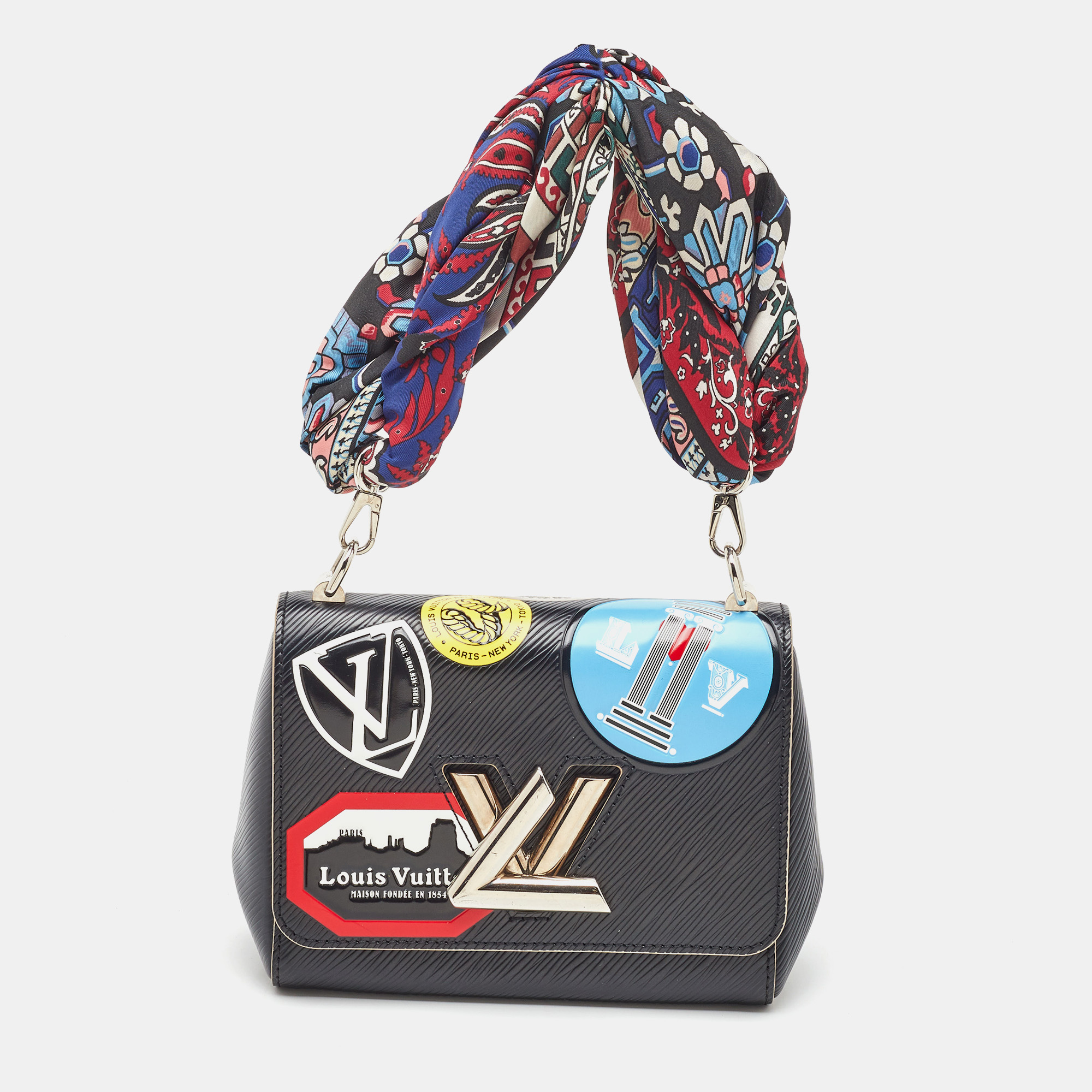 Louis Vuitton Black Epi Leather World Tour Twist PM Bag, Shoulder Bags - Luxury Closet catalog