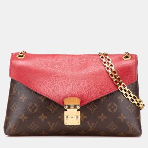 Louis Vuitton Brown Monogram Pallas Chain, Shoulder Bags - Luxury Closet catalog