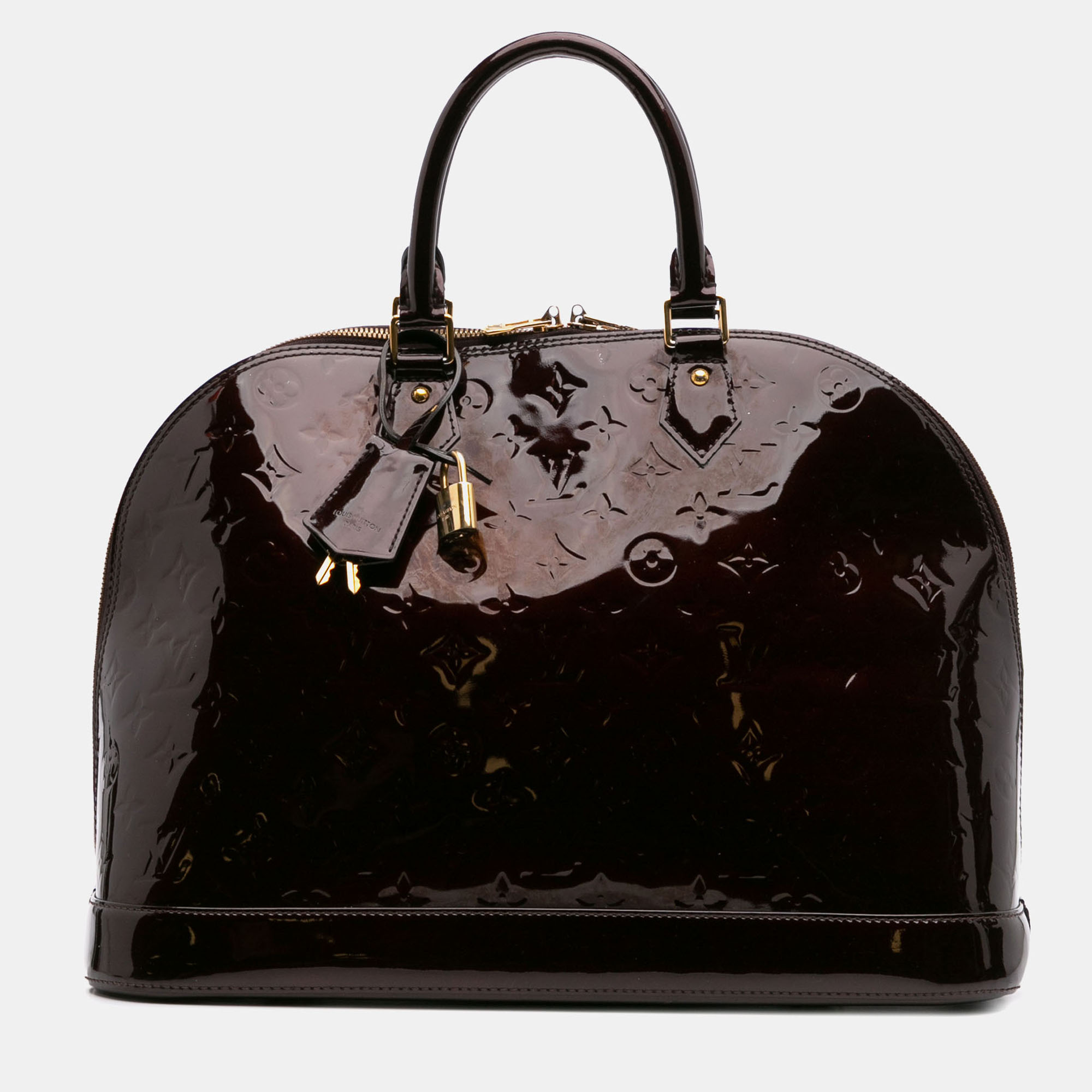 Louis Vuitton Purple Monogram Vernis Alma GM Bag, Satchels - Luxury Closet catalog