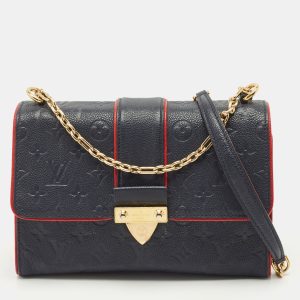 Louis Vuitton Marine Rouge Monogram Empreinte Leather Saint Sulpice PM Bag, Shoulder Bags - Luxury Closet catalog