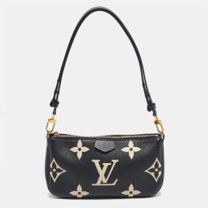 Louis Vuitton Black/Beige Empreinte Leather Multi Pochette Accessoires Bag, Clutches & Special Occasion Bags - Luxury Closet catalog