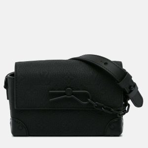 Louis Vuitton Steamer Wearable Wallet Black Monogram Leather Crossbody Bag, Wallets & Money Clips - Luxury Closet catalog