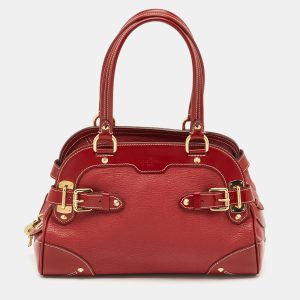 Louis Vuitton Red Suhali Leather Le Radieux Bag, Satchels - Luxury Closet catalog