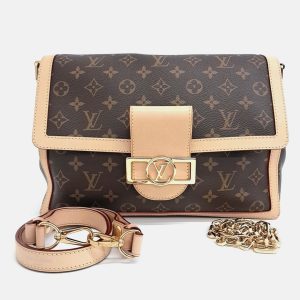 Louis Vuitton Brown Coated Canvas Monogram Soft Dauphine GM bag, Handbags - Luxury Closet catalog