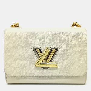 Louis Vuitton Cream Leather Epi Twist MM bag, Handbags - Luxury Closet catalog