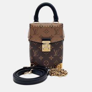 Louis Vuitton Brown Leather and Coated canvas camera box, Handbags - Luxury Closet catalog