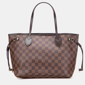 Louis Vuitton Brown Damier Ebene Neverfull PM, Tote Handbags - Luxury Closet catalog