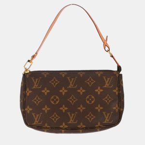 Louis Vuitton Brown Monogram Pochette Accessoires Handbag, Handbags - Luxury Closet catalog