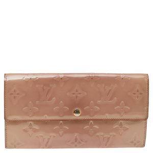 Louis Vuitton Rose Florentine Monogram Vernis Sarah Wallet, Wallets & Money Clips - Luxury Closet catalog