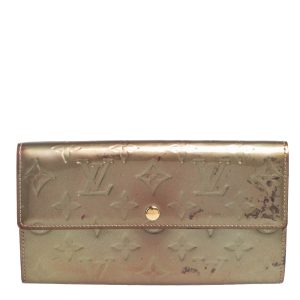 Louis Vuitton Gris Art Deco Monogram Vernis Sarah Wallet, Wallets & Money Clips - Luxury Closet catalog