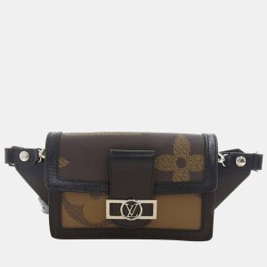 Louis Vuitton Brown Monogram Giant Reverse Dauphine Bumbag Belt Bag, Handbags - Luxury Closet catalog