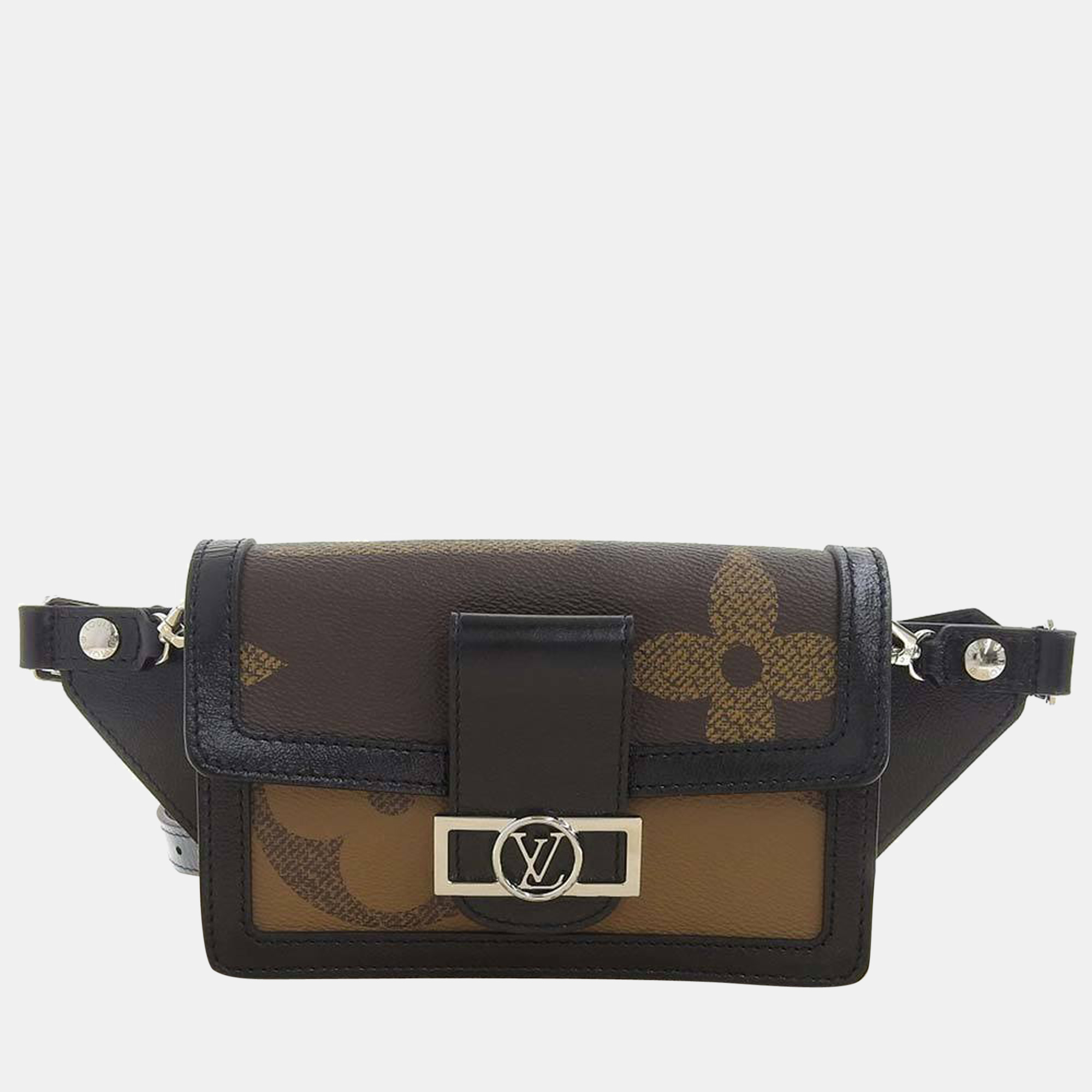 Louis Vuitton Brown Monogram Giant Reverse Dauphine Bumbag Belt Bag, Handbags - Luxury Closet catalog
