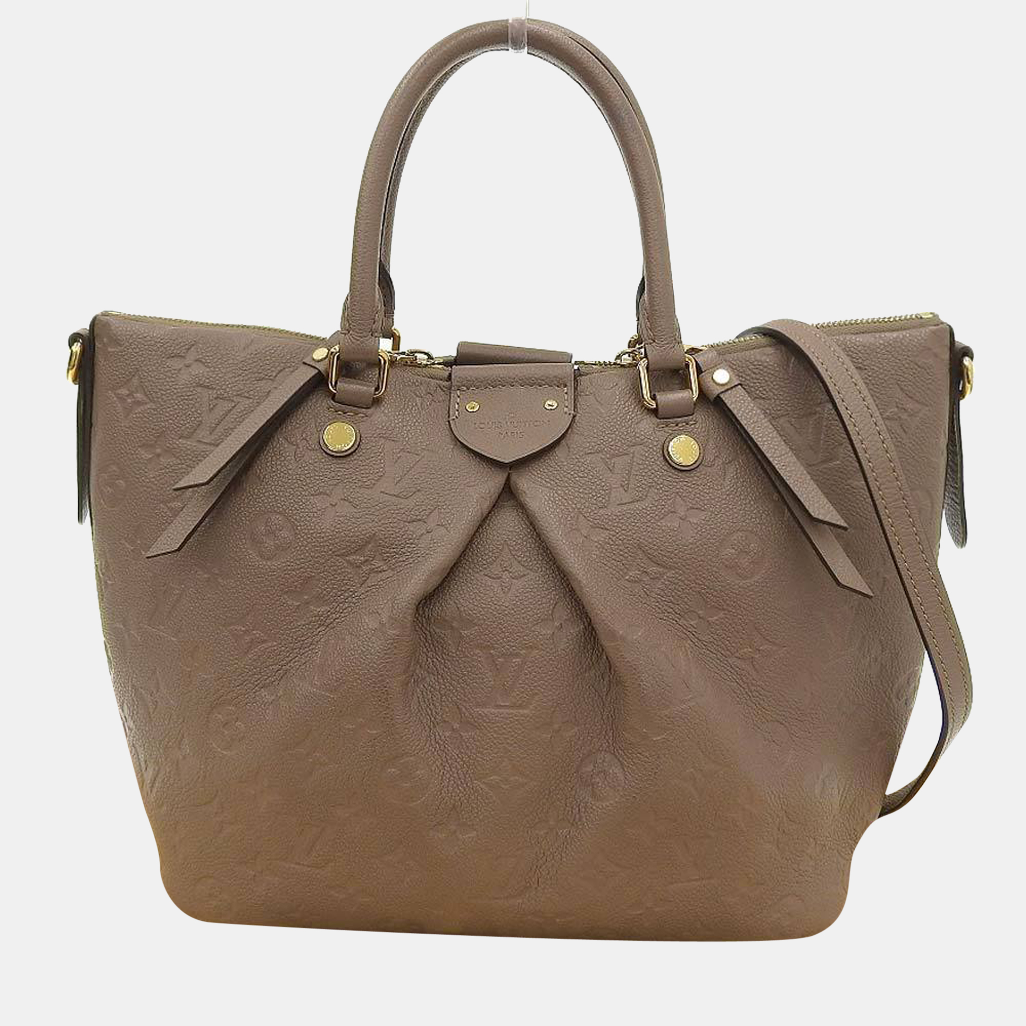 Louis Vuitton Beige Monogram Empreinte Leather Mazarine MM Top Handle Bag, Handbags - Luxury Closet catalog