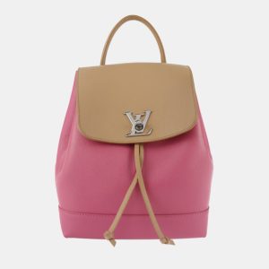 Louis Vuitton Pink Leather Lockme Backpack, Backpacks - Luxury Closet catalog