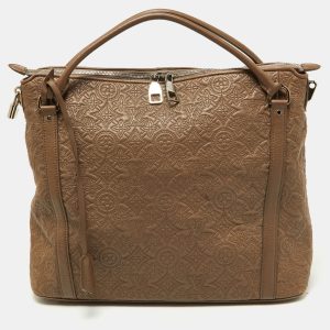 Louis Vuitton Gris Pearl Monogram Antheia Leather Ixia MM Bag, Satchels - Luxury Closet catalog