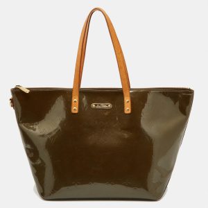 Louis Vuitton Vert Bronze Monogram Vernis Bellevue GM Bag, Tote Handbags - Luxury Closet catalog