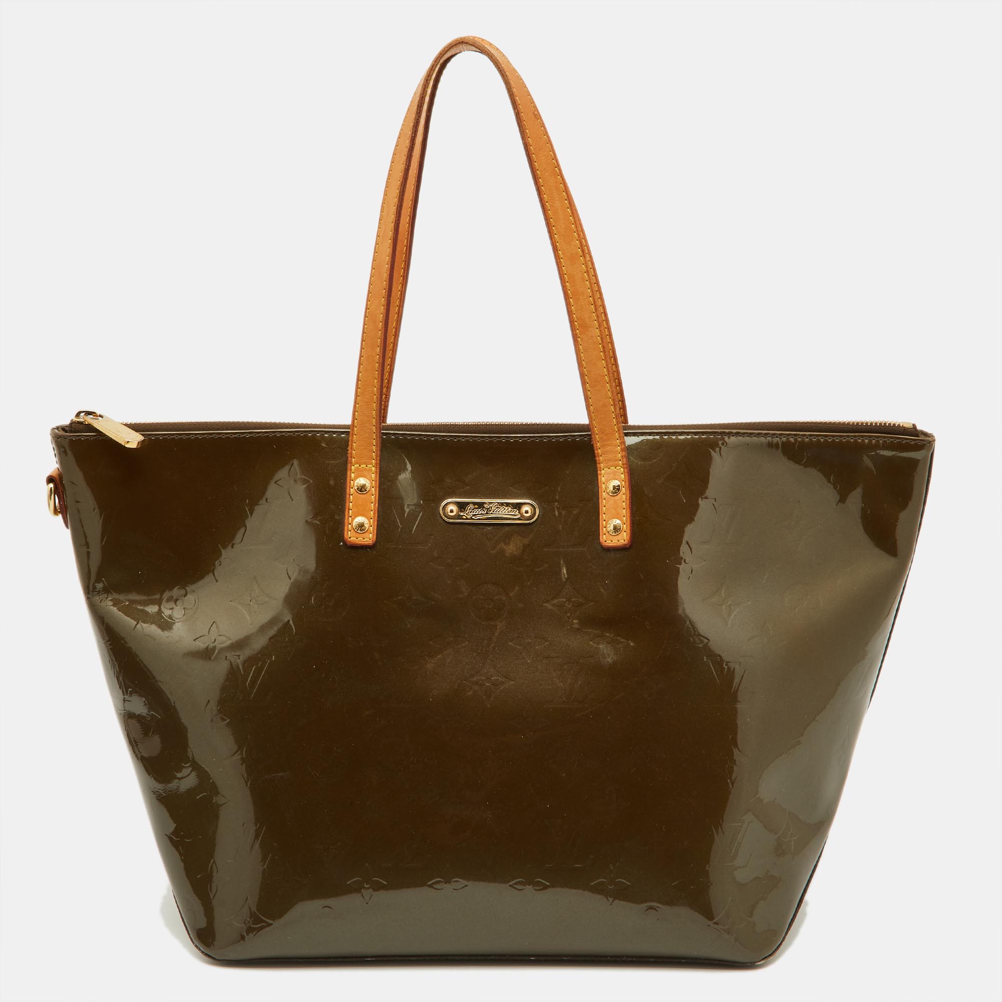 Louis Vuitton Vert Bronze Monogram Vernis Bellevue GM Bag, Tote Handbags - Luxury Closet catalog