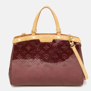 Louis Vuitton Amarante Monogram Vernis Brea MM Bag, Satchels - Luxury Closet catalog