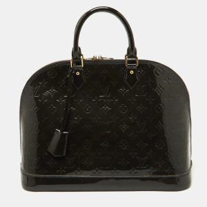 Louis Vuitton Bleu Infini Monogram Vernis Alma GM Bag, Satchels - Luxury Closet catalog