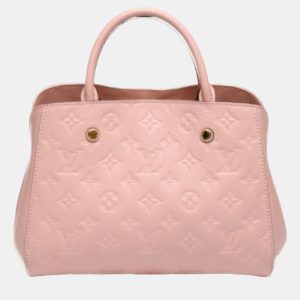 Louis Vuitton Rose Poudre Empreinte BB Leather Montaigne Satchel, Satchels - Luxury Closet catalog